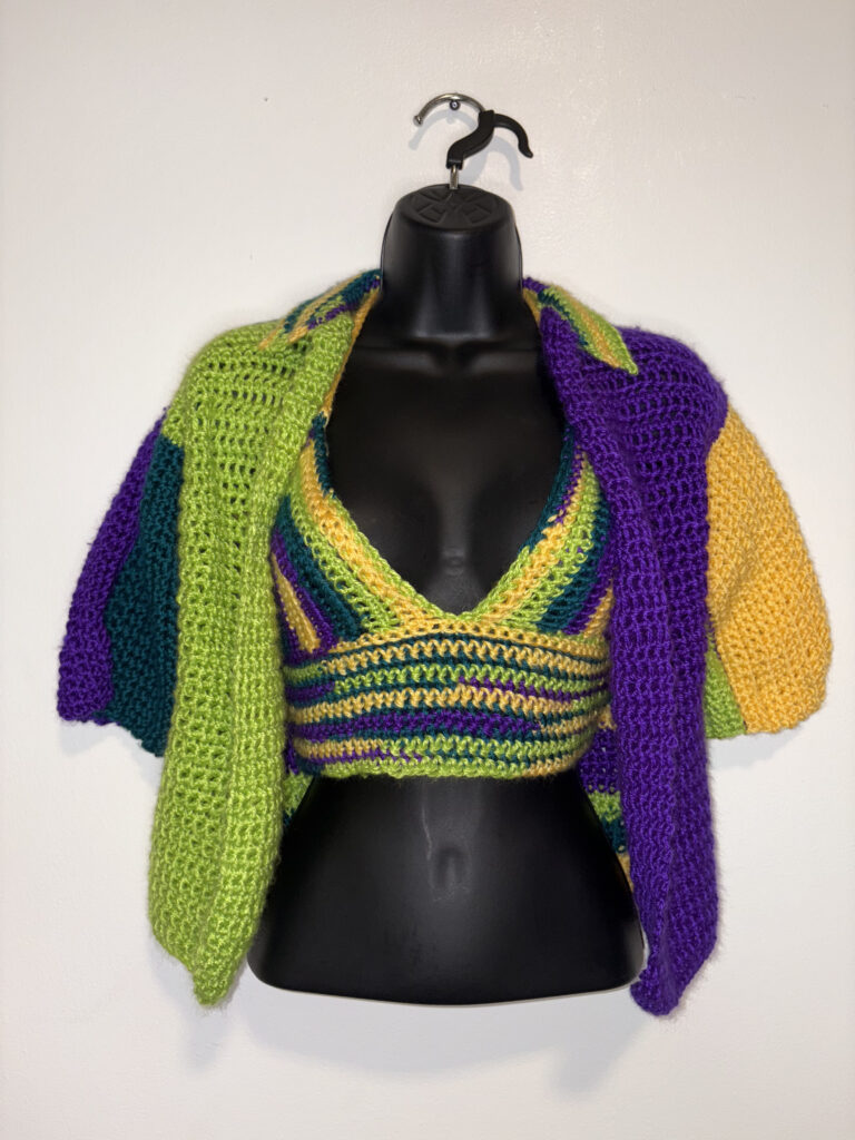 Mardi Bralette & Cardigan Set